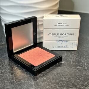NEW Merle Norman‎ Cheek Art Powder Blush MARBLED .21oz 6g Damaged Box